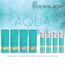 Load image into Gallery viewer, AQUA Oasis Menthol eLiquid ❄️60ml