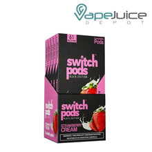 Load image into Gallery viewer, SWITCH Pods Strawberry Cream JUUL Compatible
