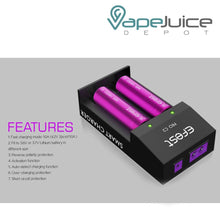 Load image into Gallery viewer, Efest PRO C2 Battery Charger | Two Bay
