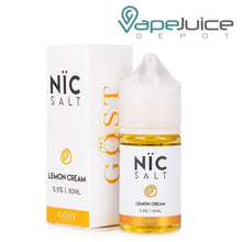 Load image into Gallery viewer, NiC Salt - Lemon Cream by GOST Vapor 30ml
