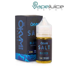 Load image into Gallery viewer, ŌKVMI Salt Blue Rza eLiquid 30ml
